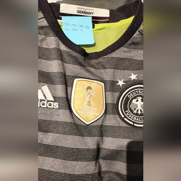 Adidas Germany team reversible soccer jersey - Picture 10 of 10